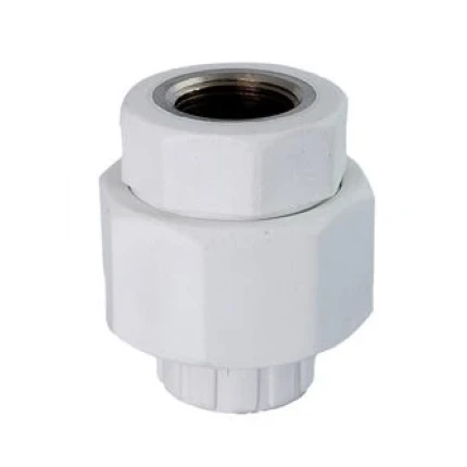 مهره ماسوره تلفیقی سفید بوشن فلزی 25x3/4