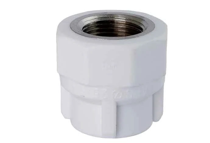 بوشن یکسر فلز سفید 20x1/2