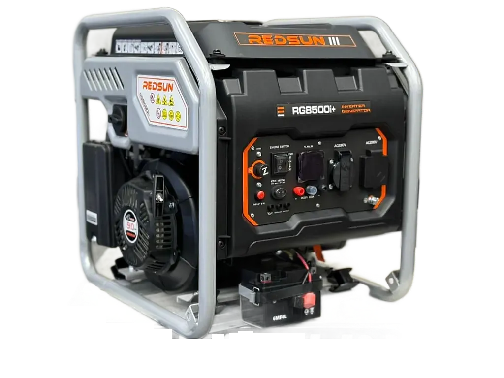 موتور برق بنزینی 6 کیلووات اینورتر ردسان مدل RG8500i+