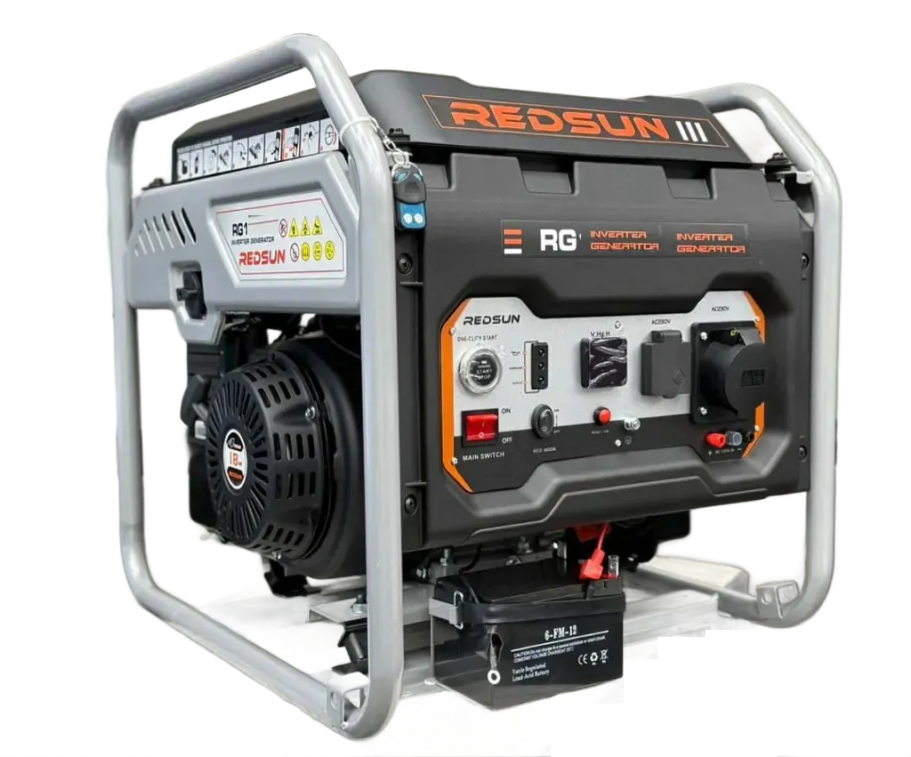 موتور برق بنزینی 9.9 کیلووات اینورتر با ریموت ردسان مدل RG15000i